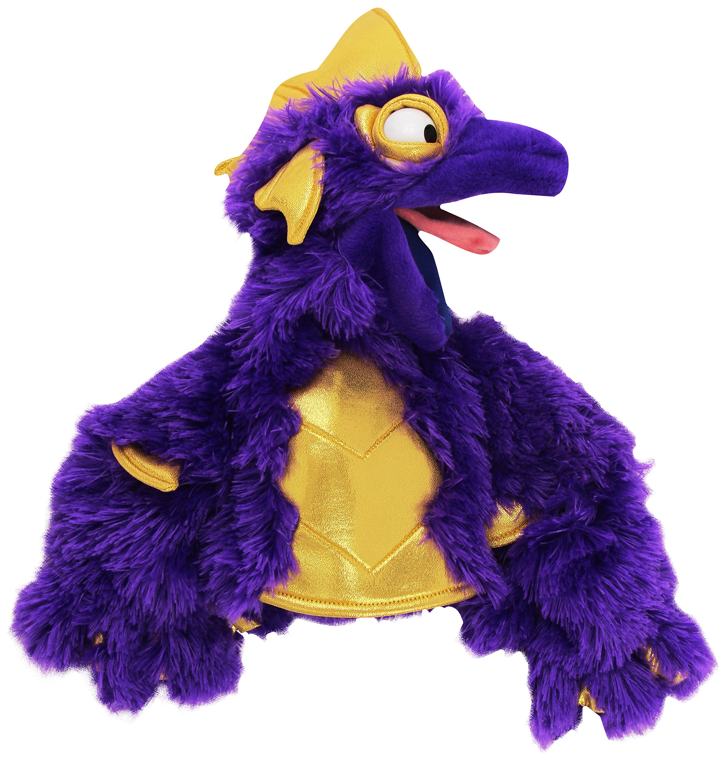 Folkmanis Purple Pi Monster Two-Handed Character Puppet : Amazon